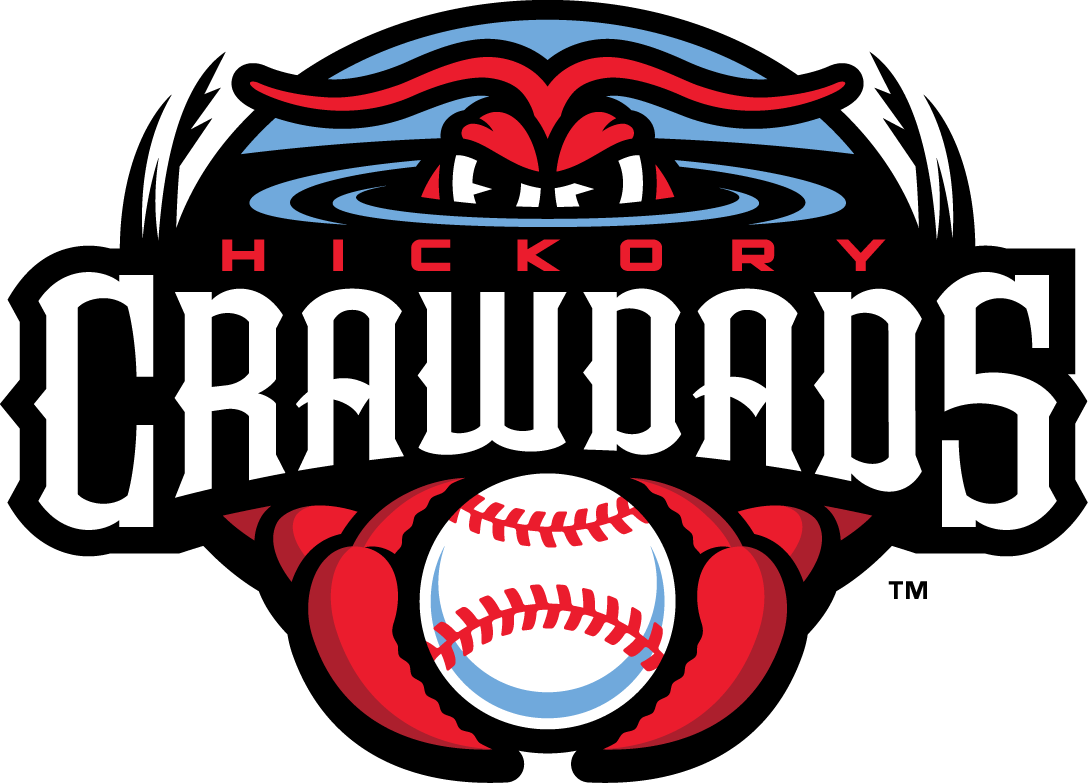 Hickory Crawdads 2016-Pres Primary Logo decal supplier